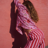 Lightweight Pants Set in Compassion Fruit